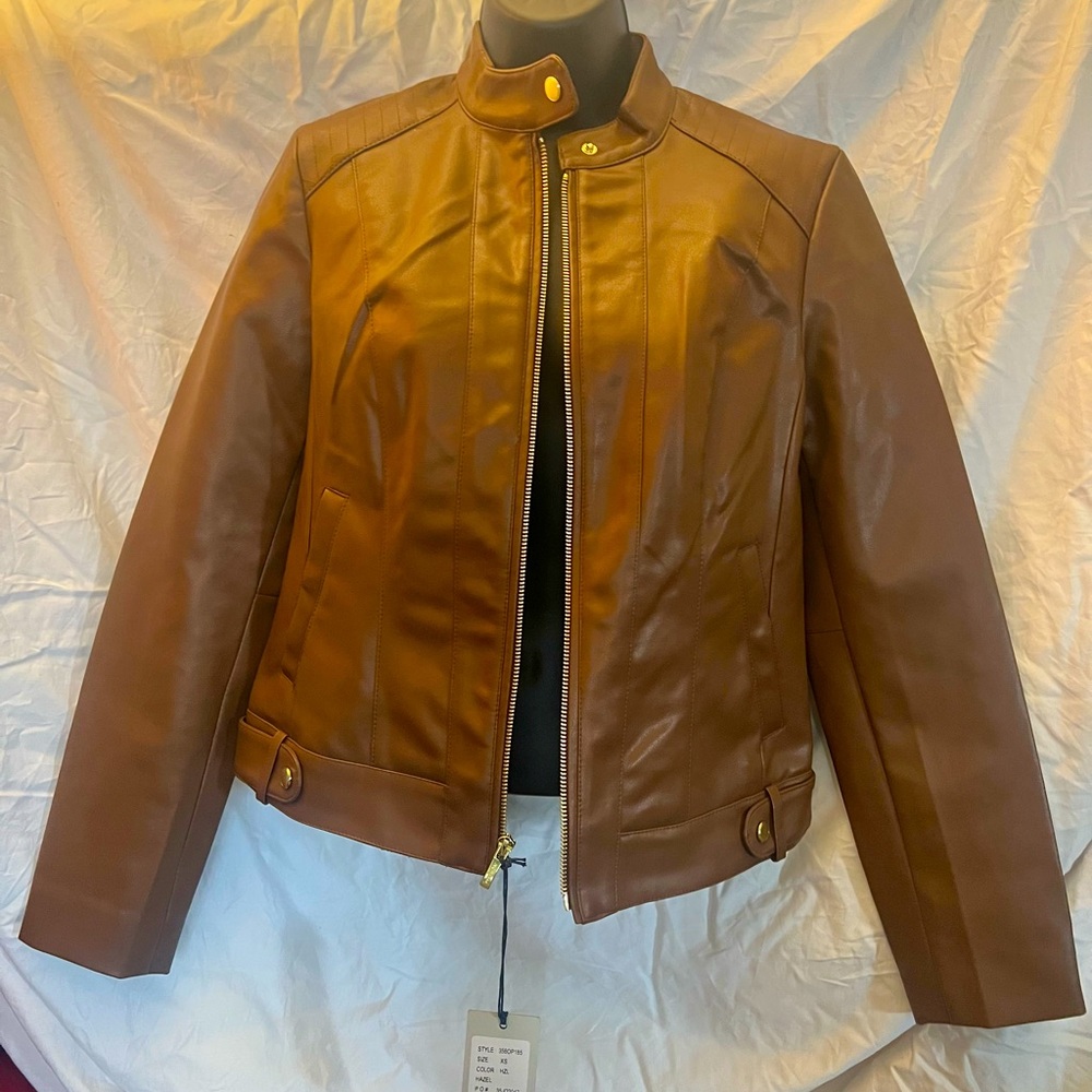 Very cute, soft Brown Cole Haan Jacket  XS
